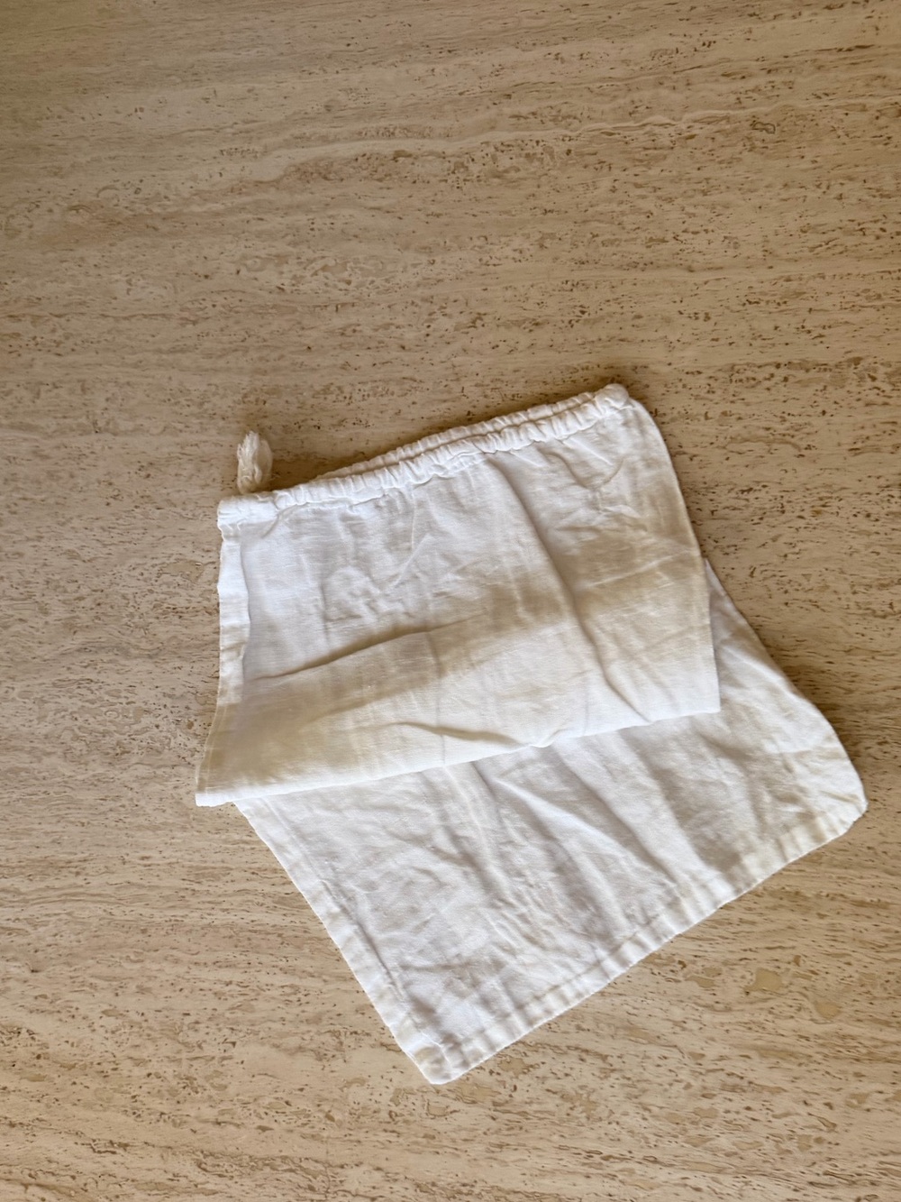 Vintage Handmade Linen Bag